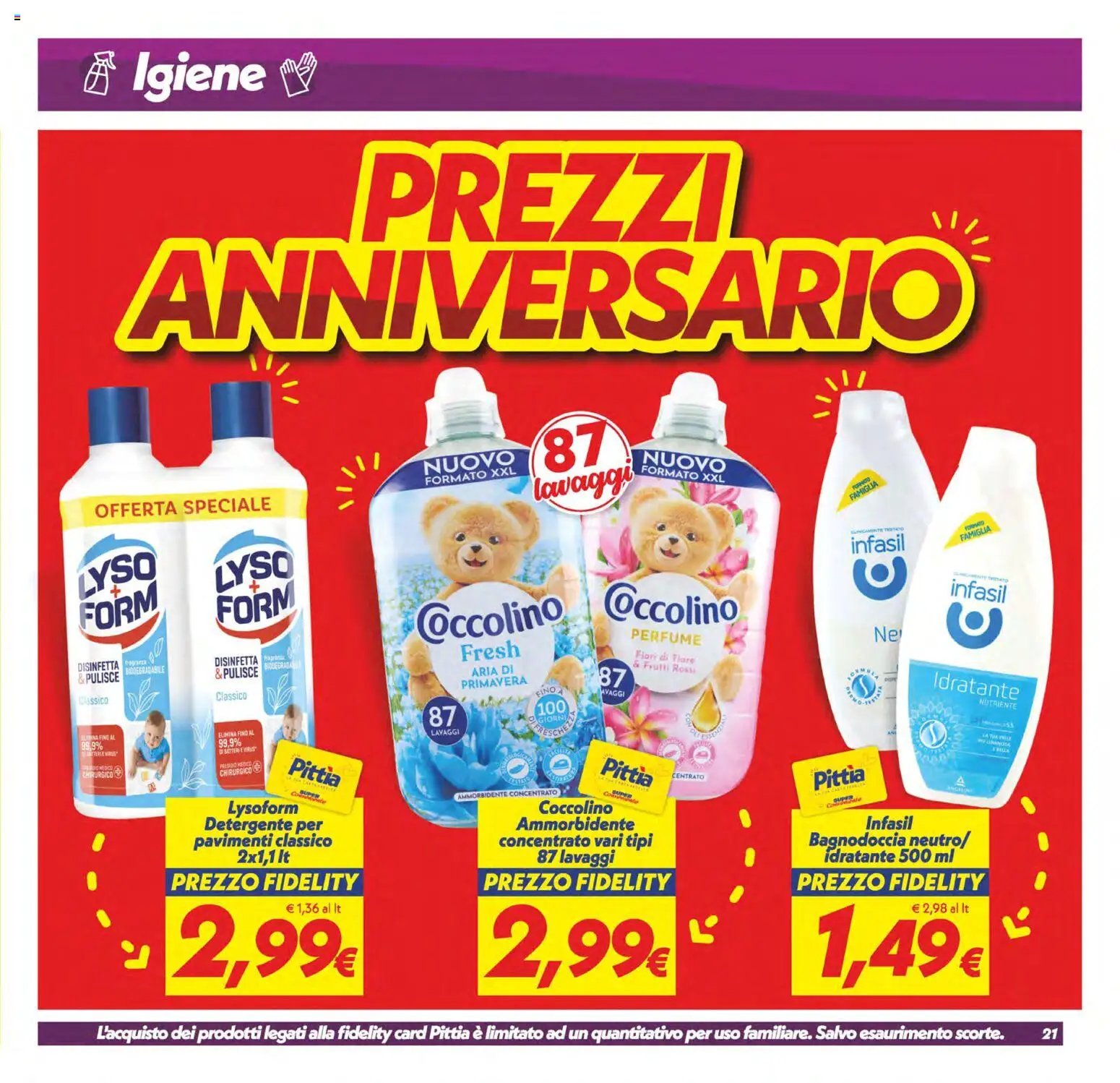 SuperConveniente volantino Gela, Vittoria