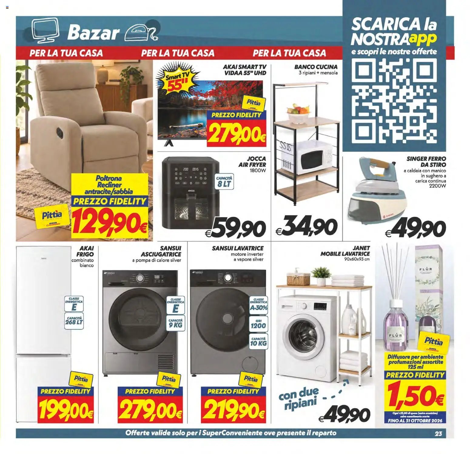 SuperConveniente volantino Gela, Vittoria