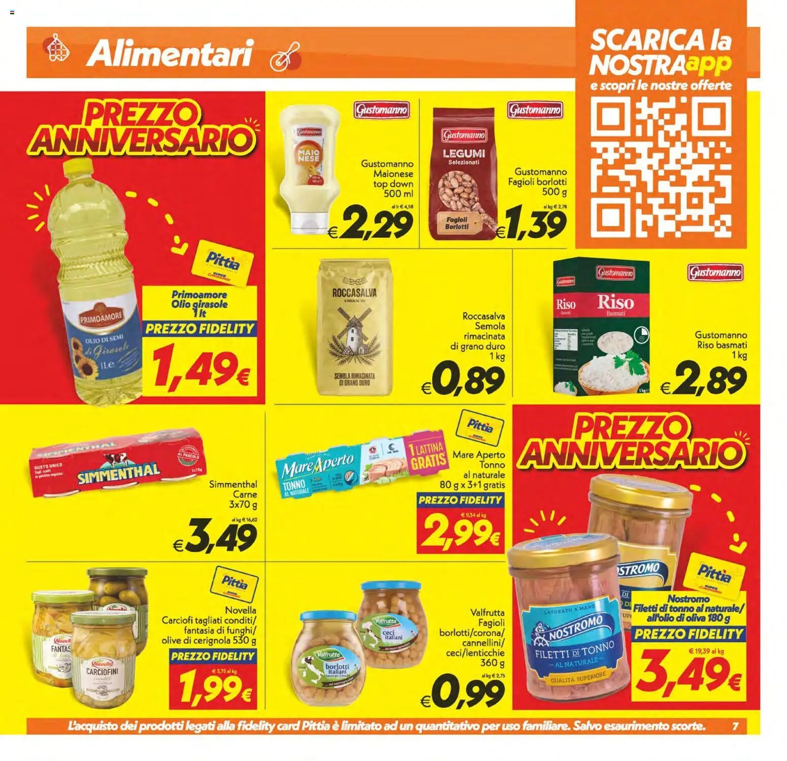 SuperConveniente volantino Gela, Vittoria