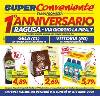 SuperConveniente volantino Gela, Vittoria