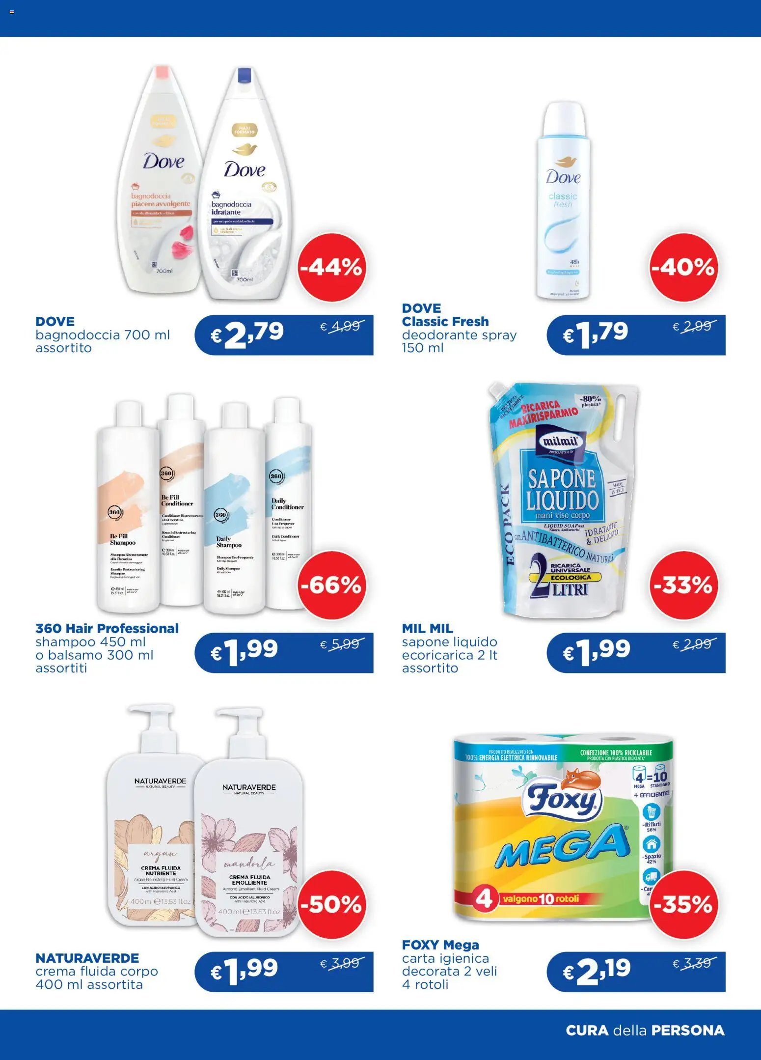 Acqua e Sapone volantino Apertura Sanremo