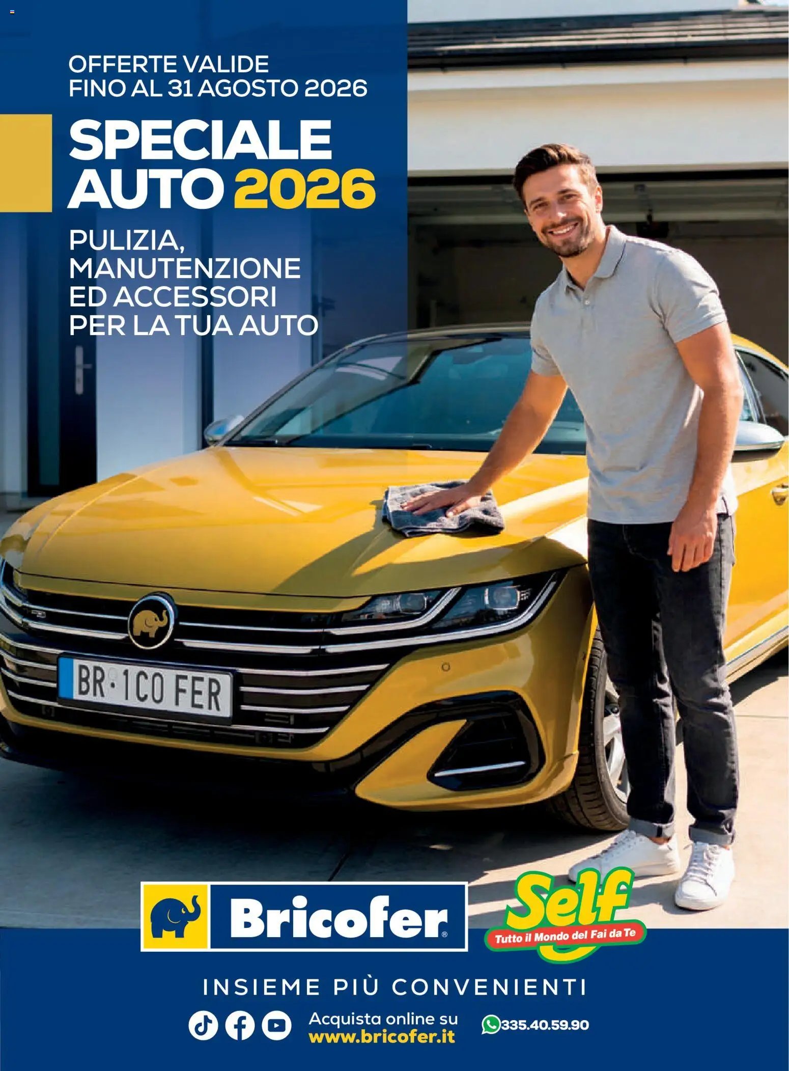 Bricofer volantino Auto (2026-05-22 - 2026-08-31)