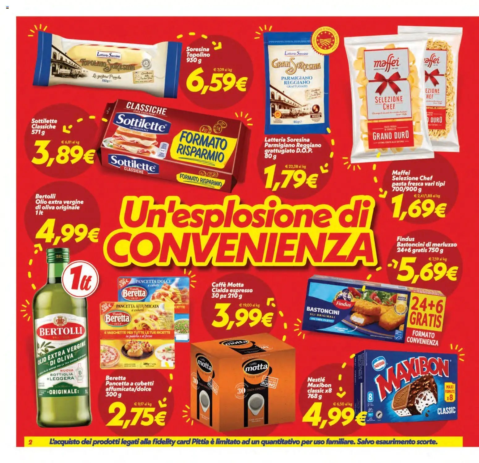 SuperConveniente volantino Caltanissetta, San Cataldo, Avola, Lascari, Milazzo, Barcellona