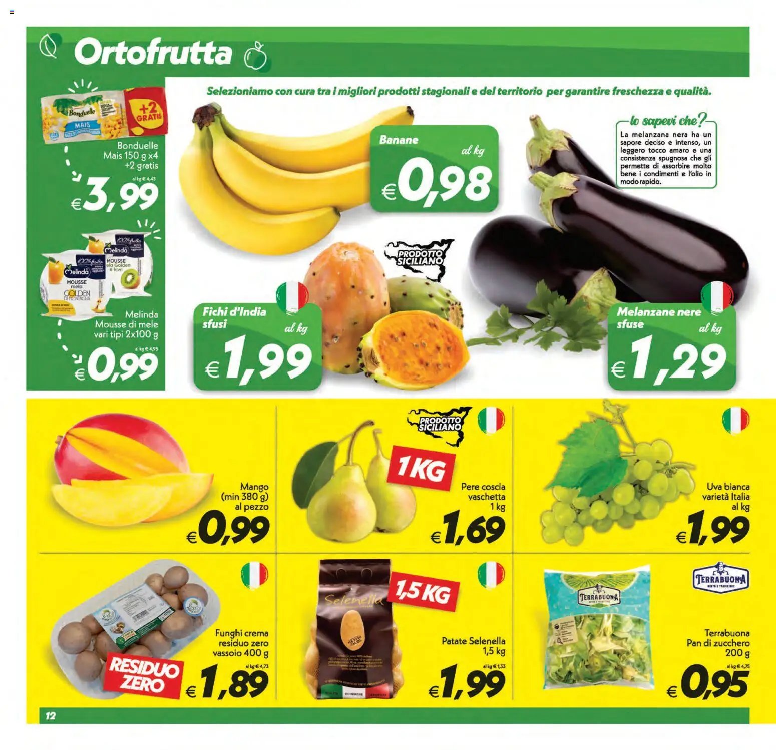 SuperConveniente volantino Caltanissetta, San Cataldo, Avola, Lascari, Milazzo, Barcellona
