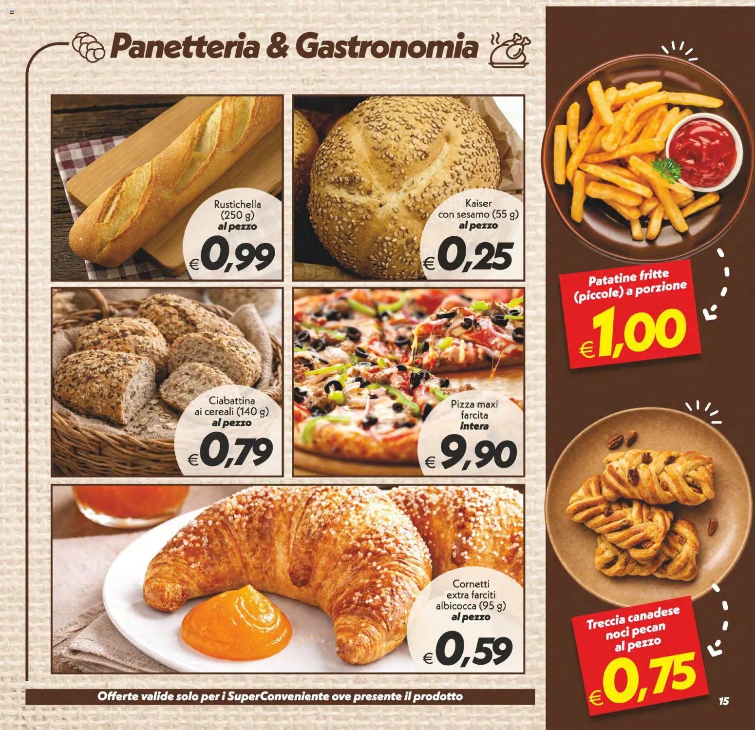 SuperConveniente volantino Caltanissetta, San Cataldo, Avola, Lascari, Milazzo, Barcellona
