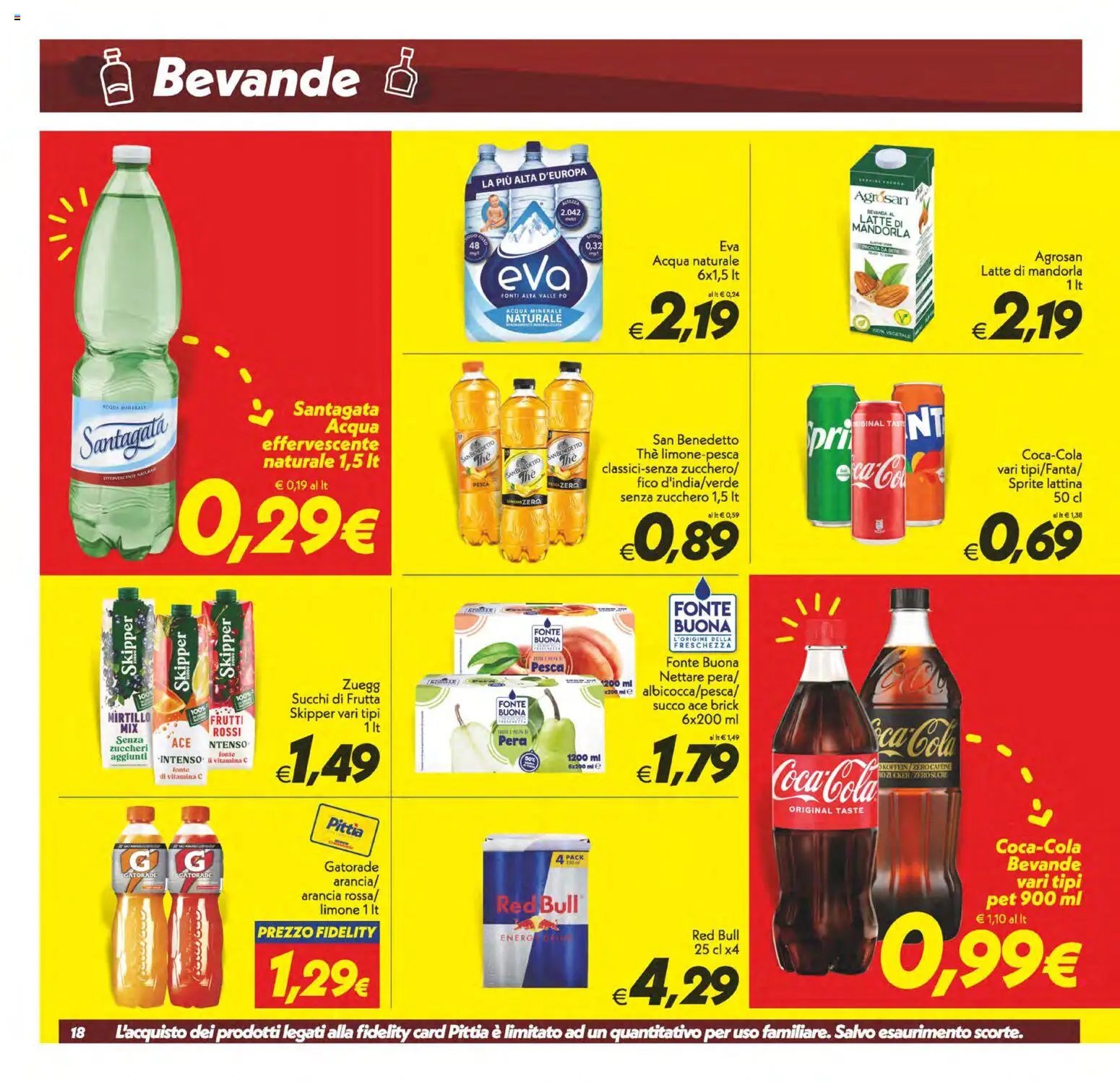 SuperConveniente volantino Caltanissetta, San Cataldo, Avola, Lascari, Milazzo, Barcellona