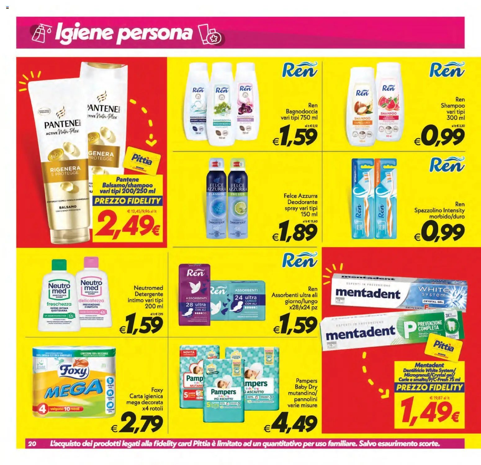 SuperConveniente volantino Caltanissetta, San Cataldo, Avola, Lascari, Milazzo, Barcellona