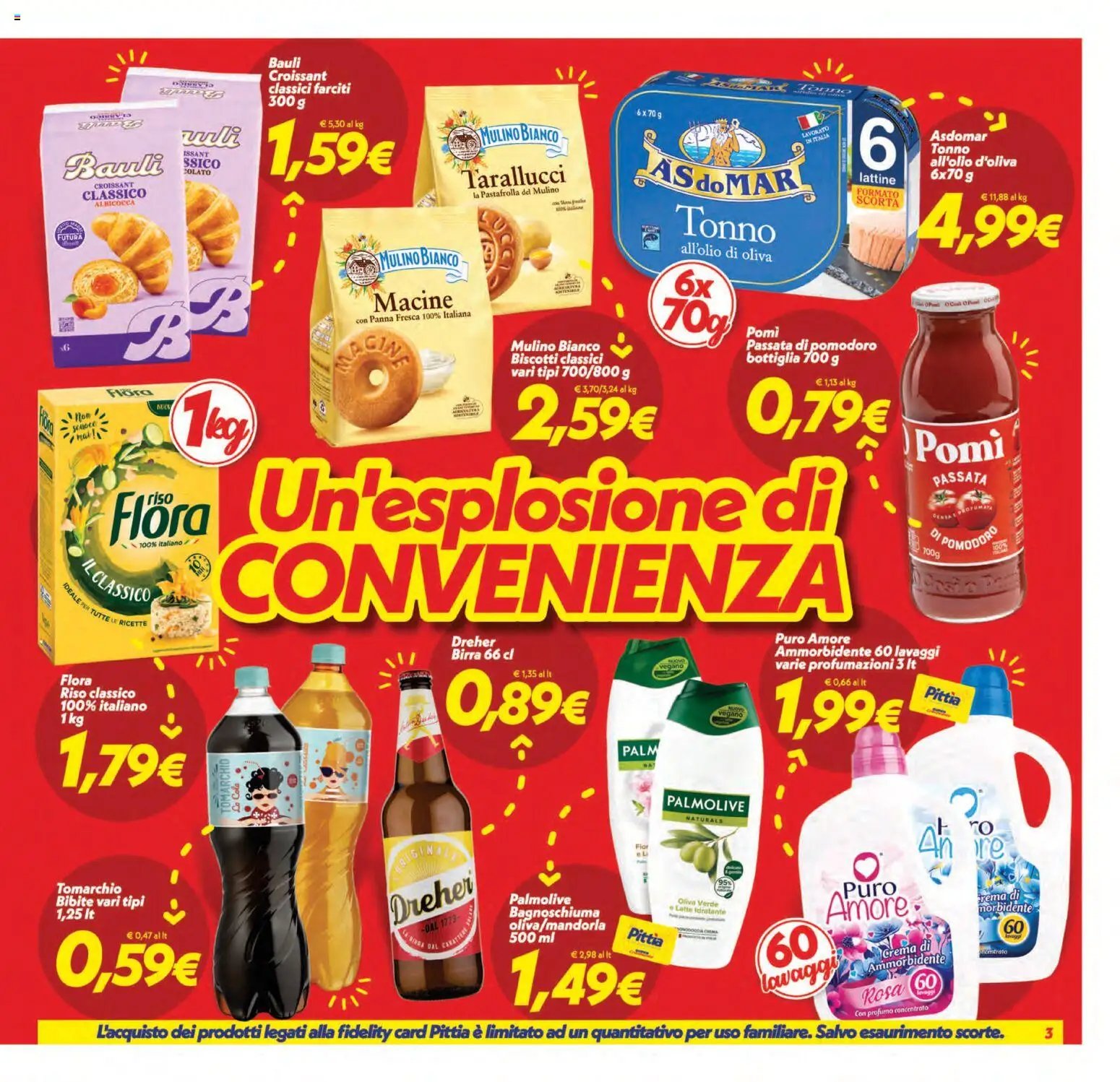 SuperConveniente volantino Caltanissetta, San Cataldo, Avola, Lascari, Milazzo, Barcellona