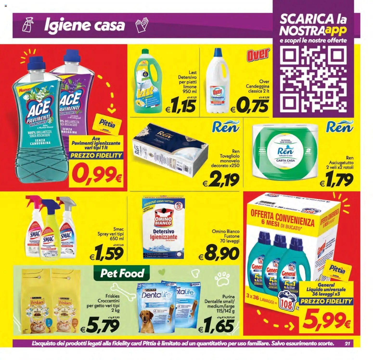SuperConveniente volantino Caltanissetta, San Cataldo, Avola, Lascari, Milazzo, Barcellona