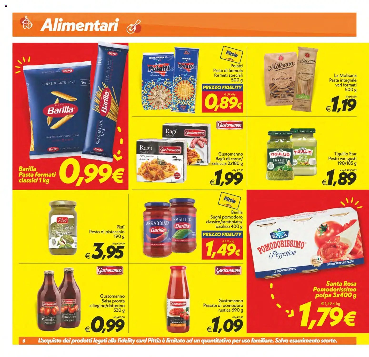 SuperConveniente volantino Caltanissetta, San Cataldo, Avola, Lascari, Milazzo, Barcellona