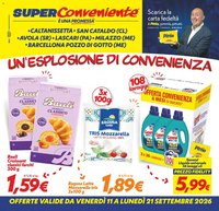 SuperConveniente volantino Caltanissetta, San Cataldo, Avola, Lascari, Milazzo, Barcellona