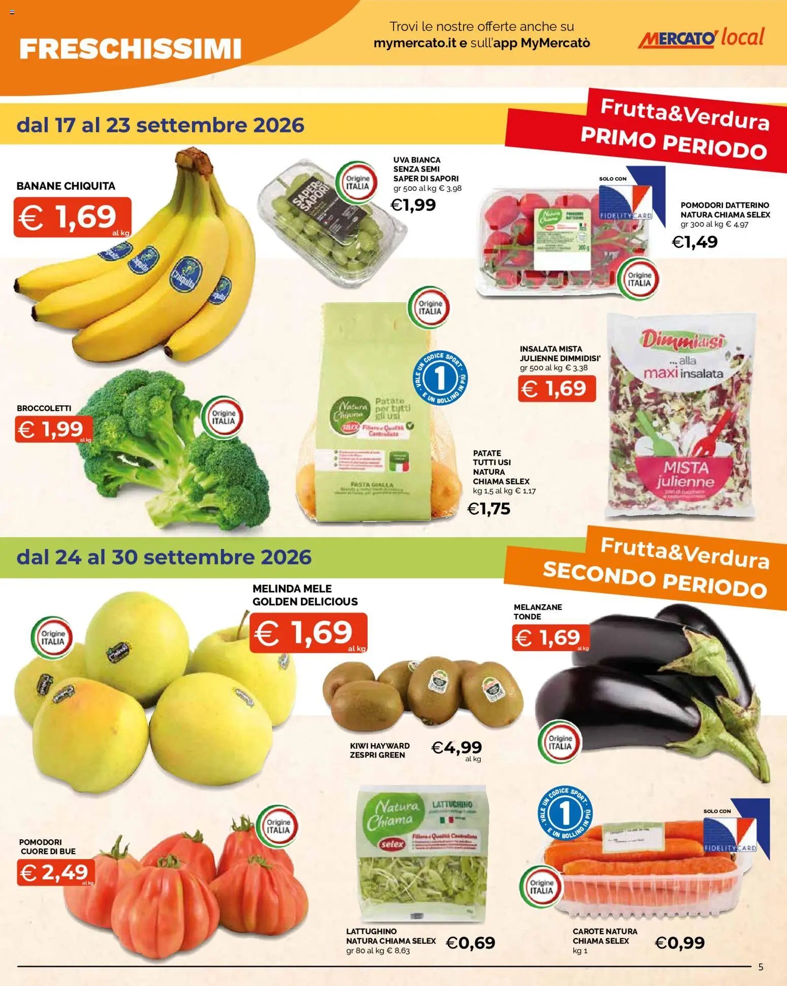 Mercatò volantino Local