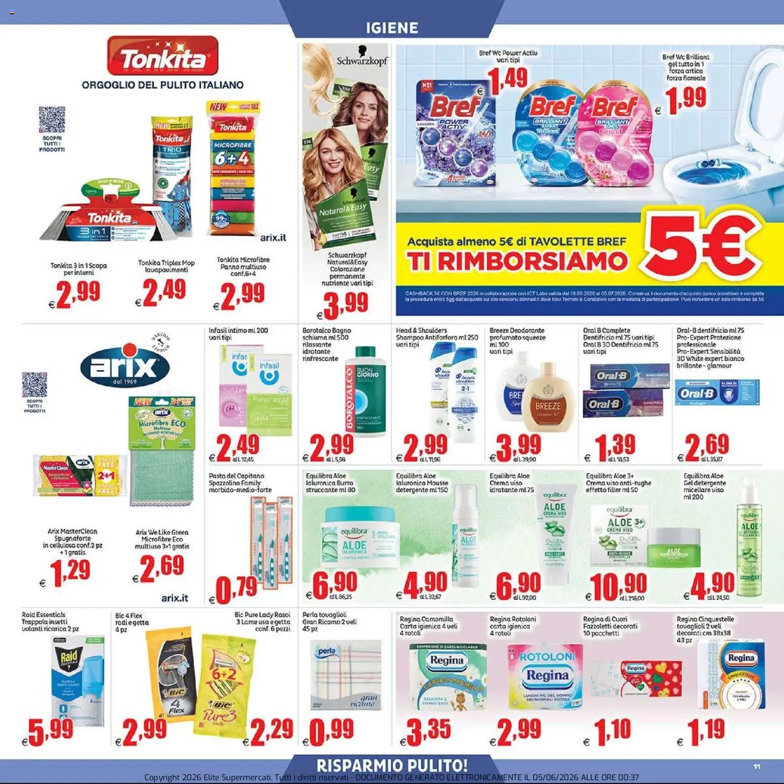 Elite Supermercati volantino