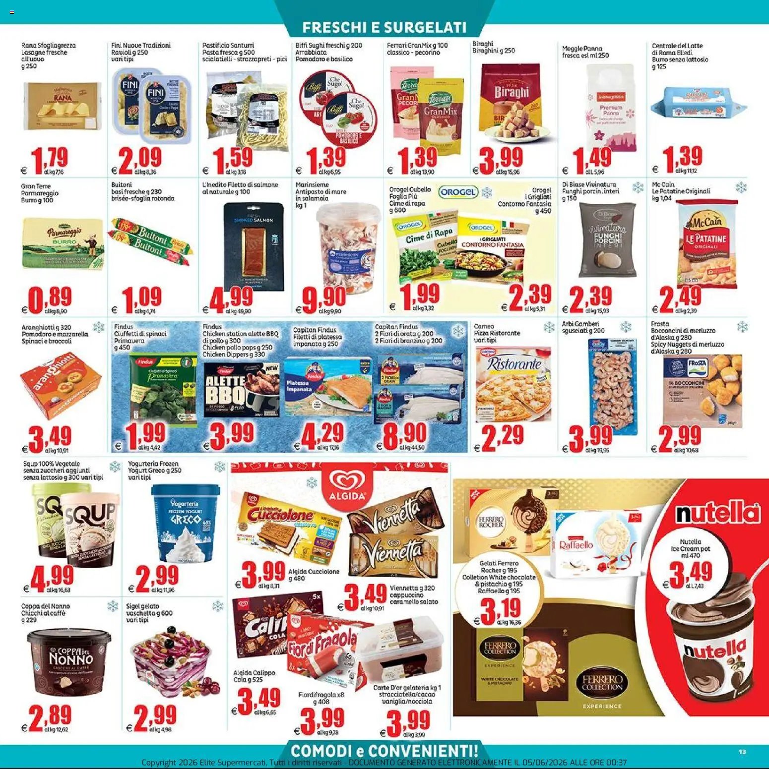 Elite Supermercati volantino