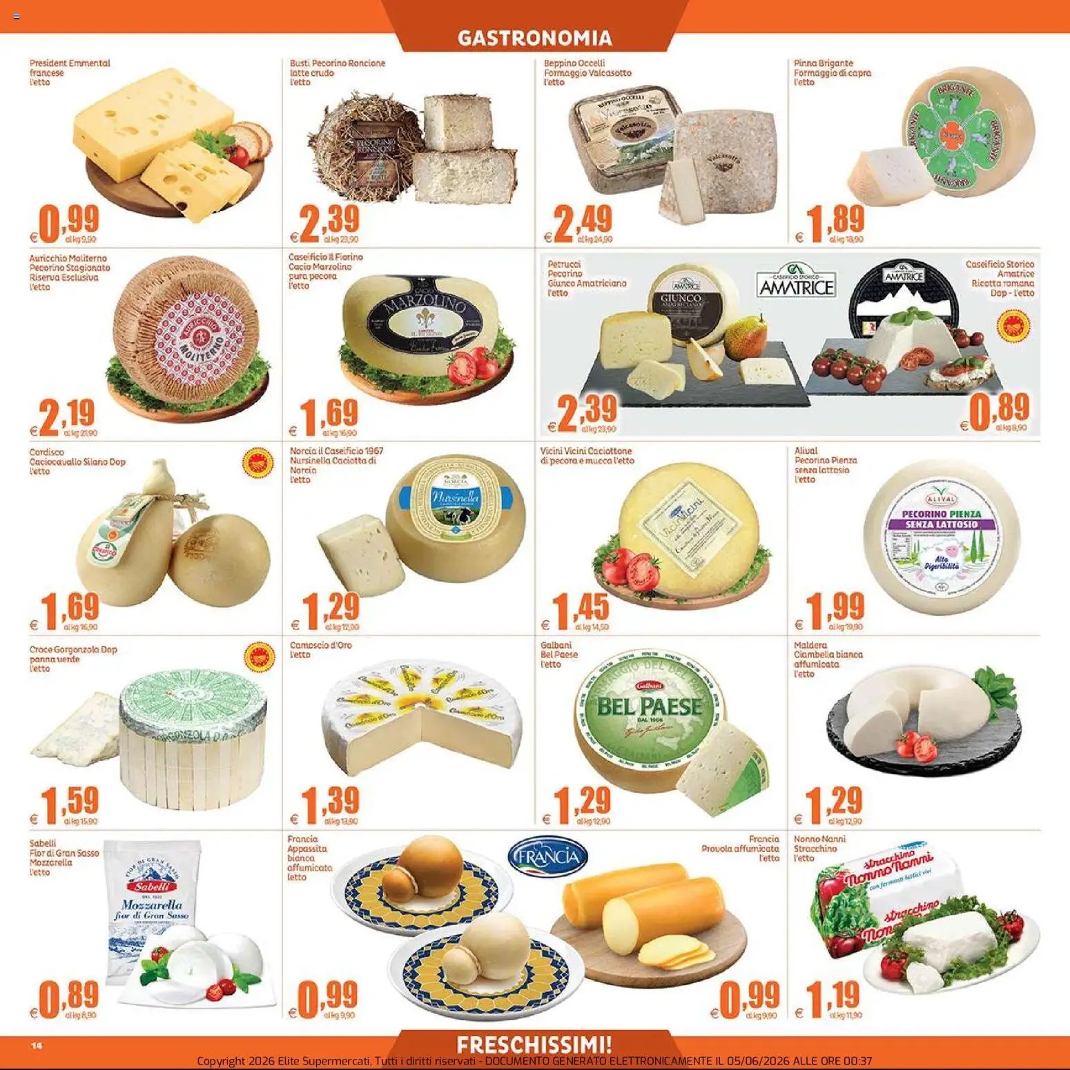 Elite Supermercati volantino