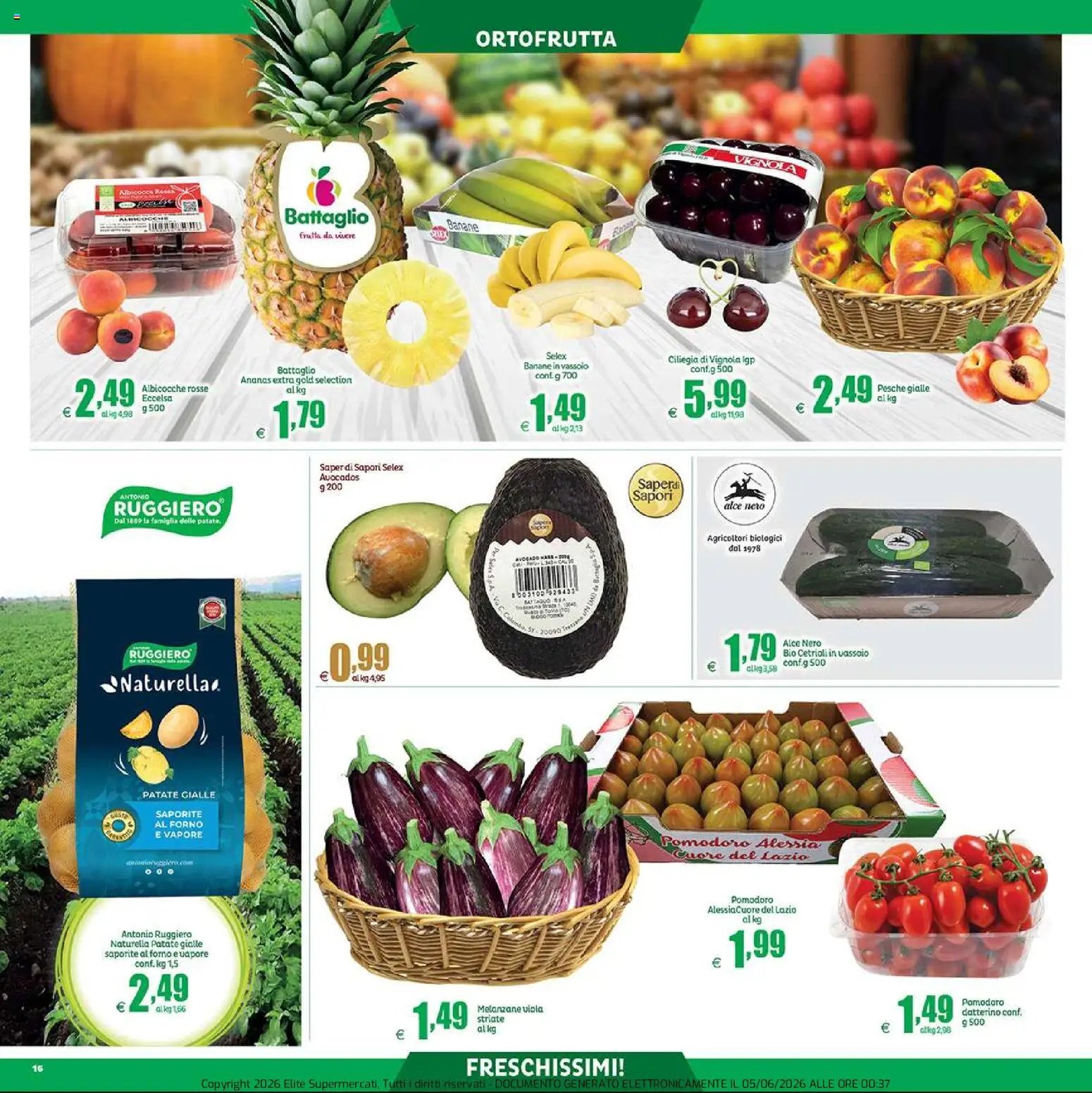 Elite Supermercati volantino