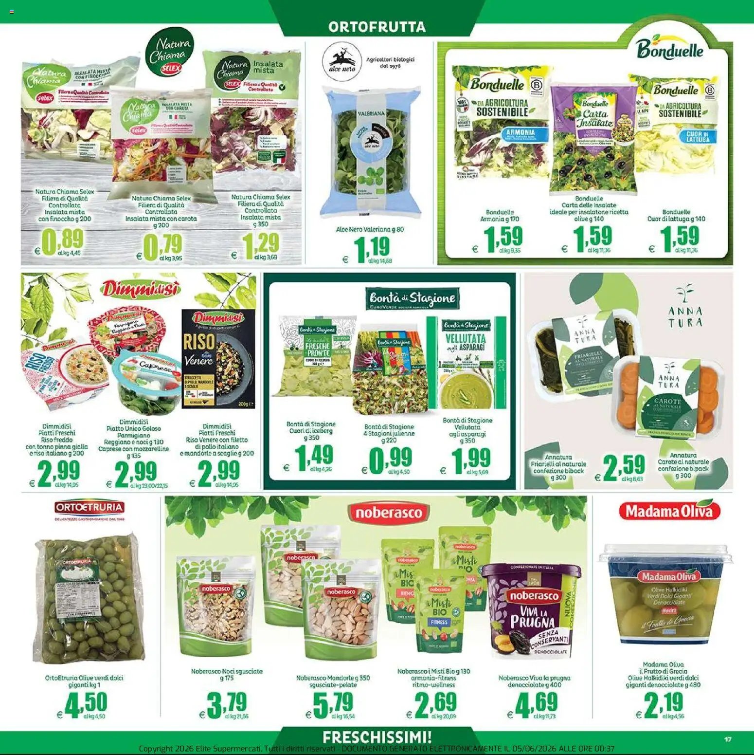 Elite Supermercati volantino