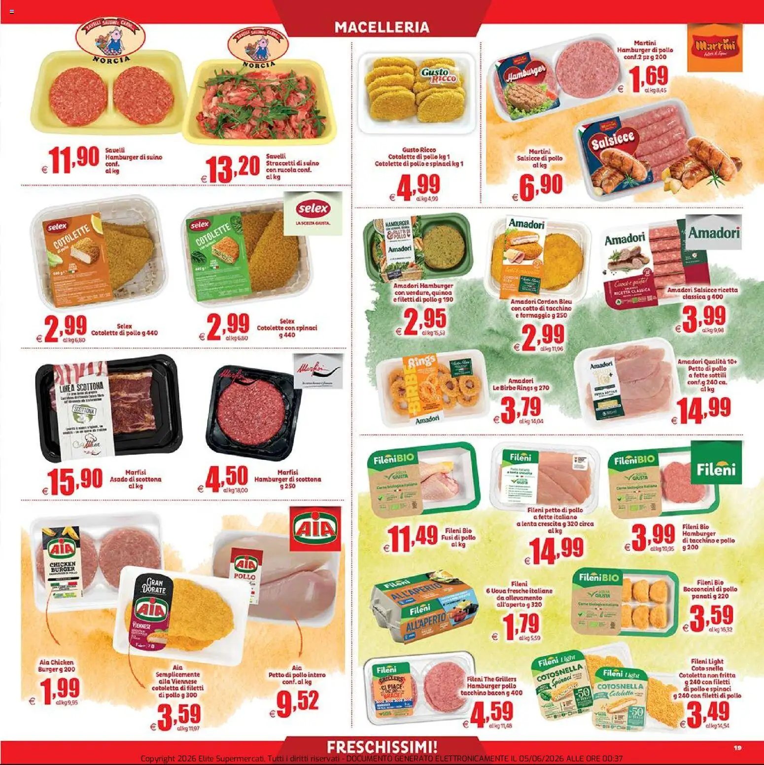 Elite Supermercati volantino