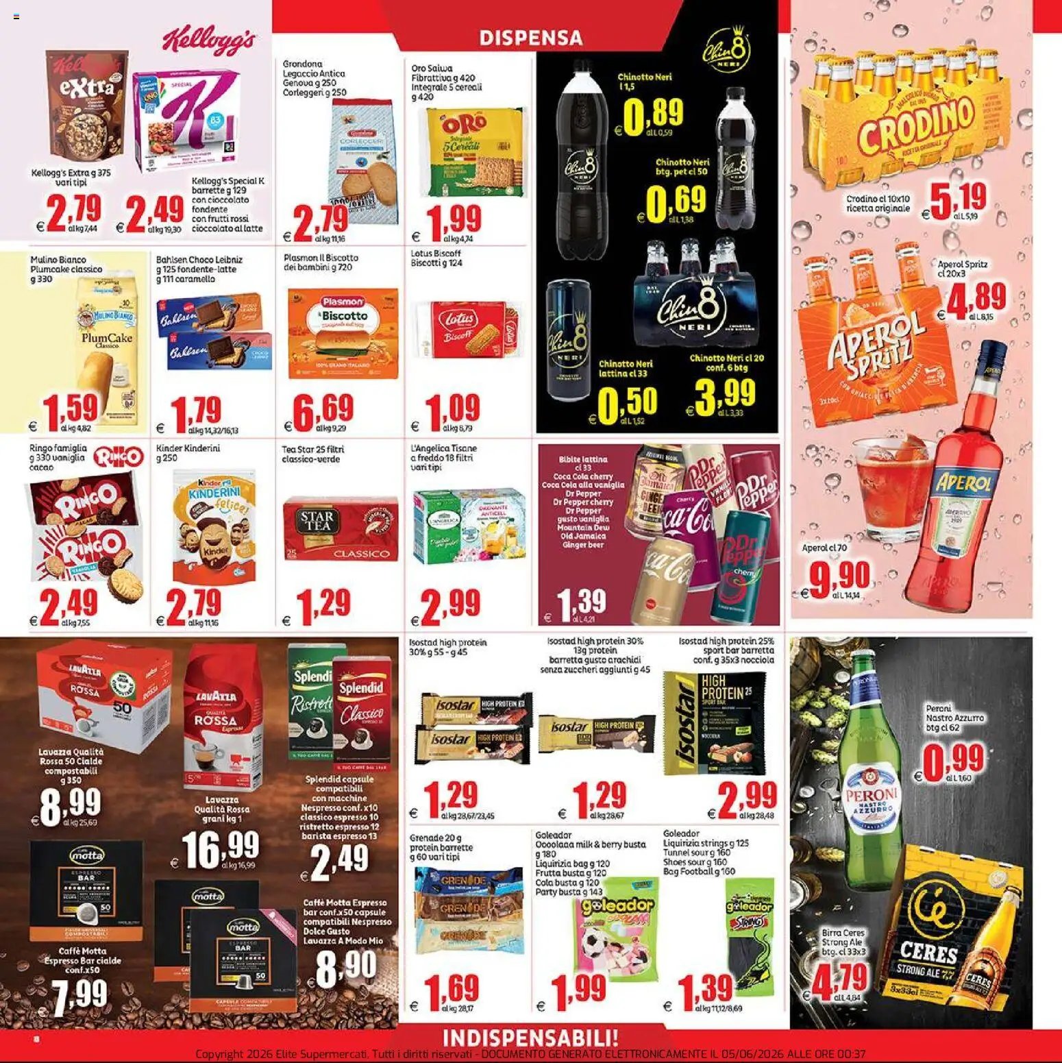 Elite Supermercati volantino