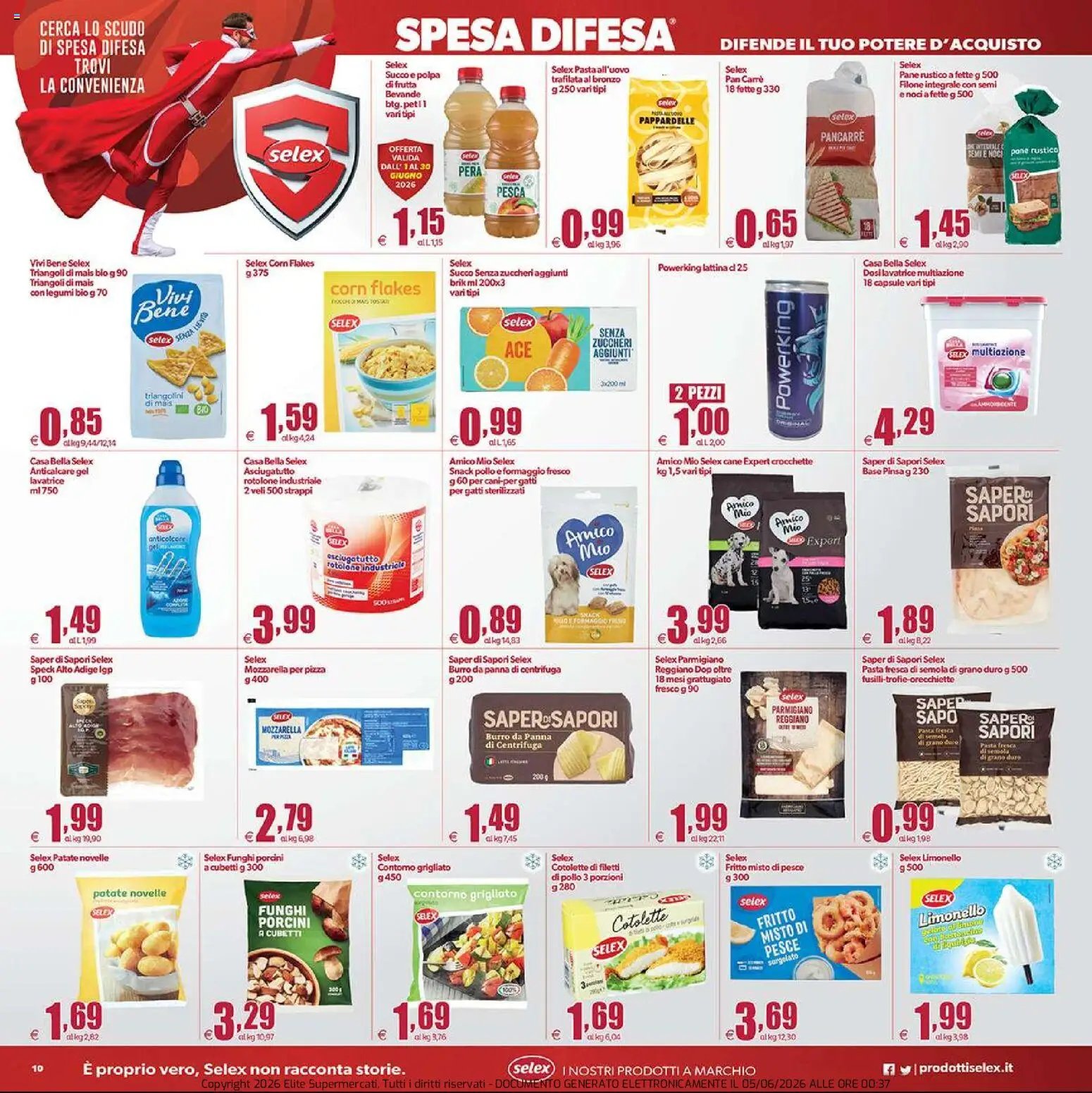 Elite Supermercati volantino