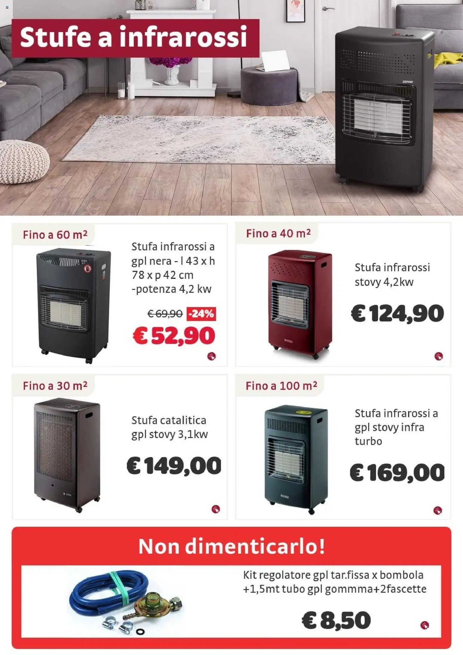 Brico Center volantino Riscaldamento