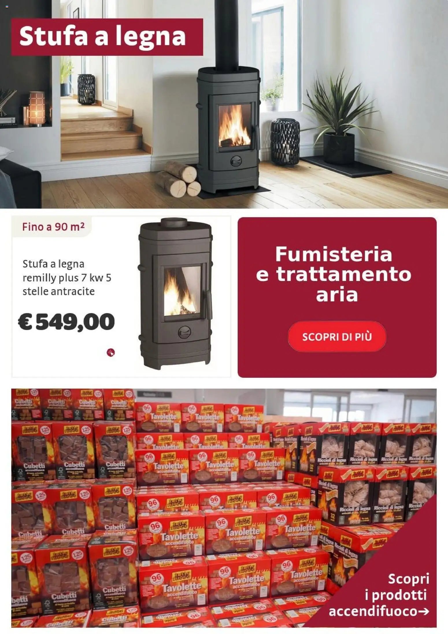 Brico Center volantino Riscaldamento