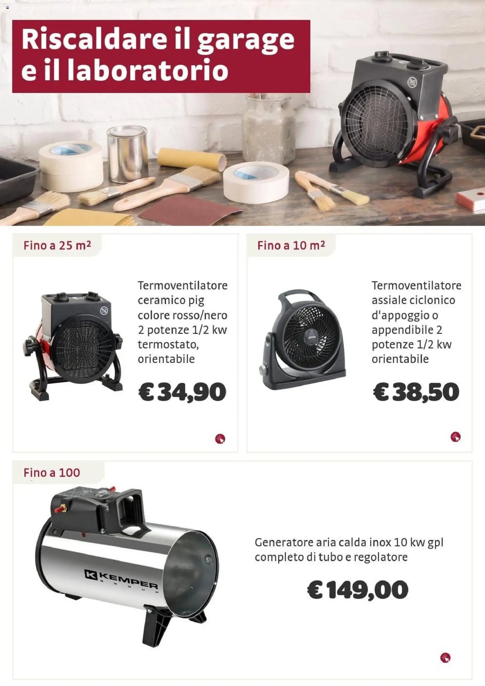 Brico Center volantino Riscaldamento