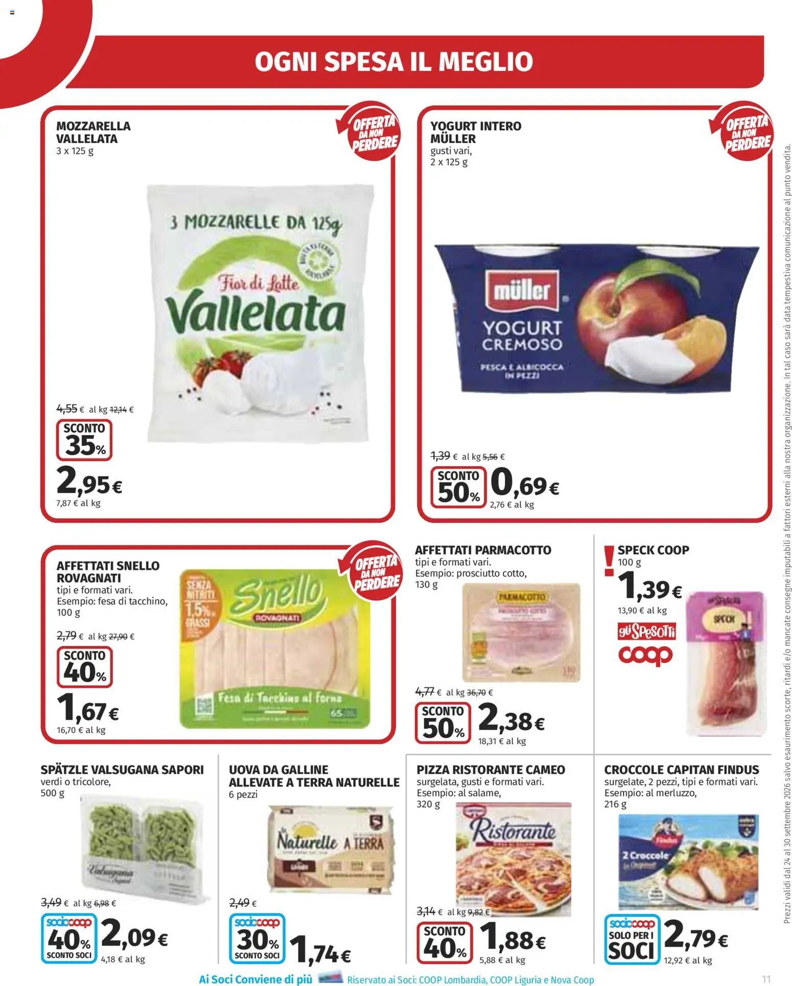 Ipercoop volantino Sottocosto Freschissimi