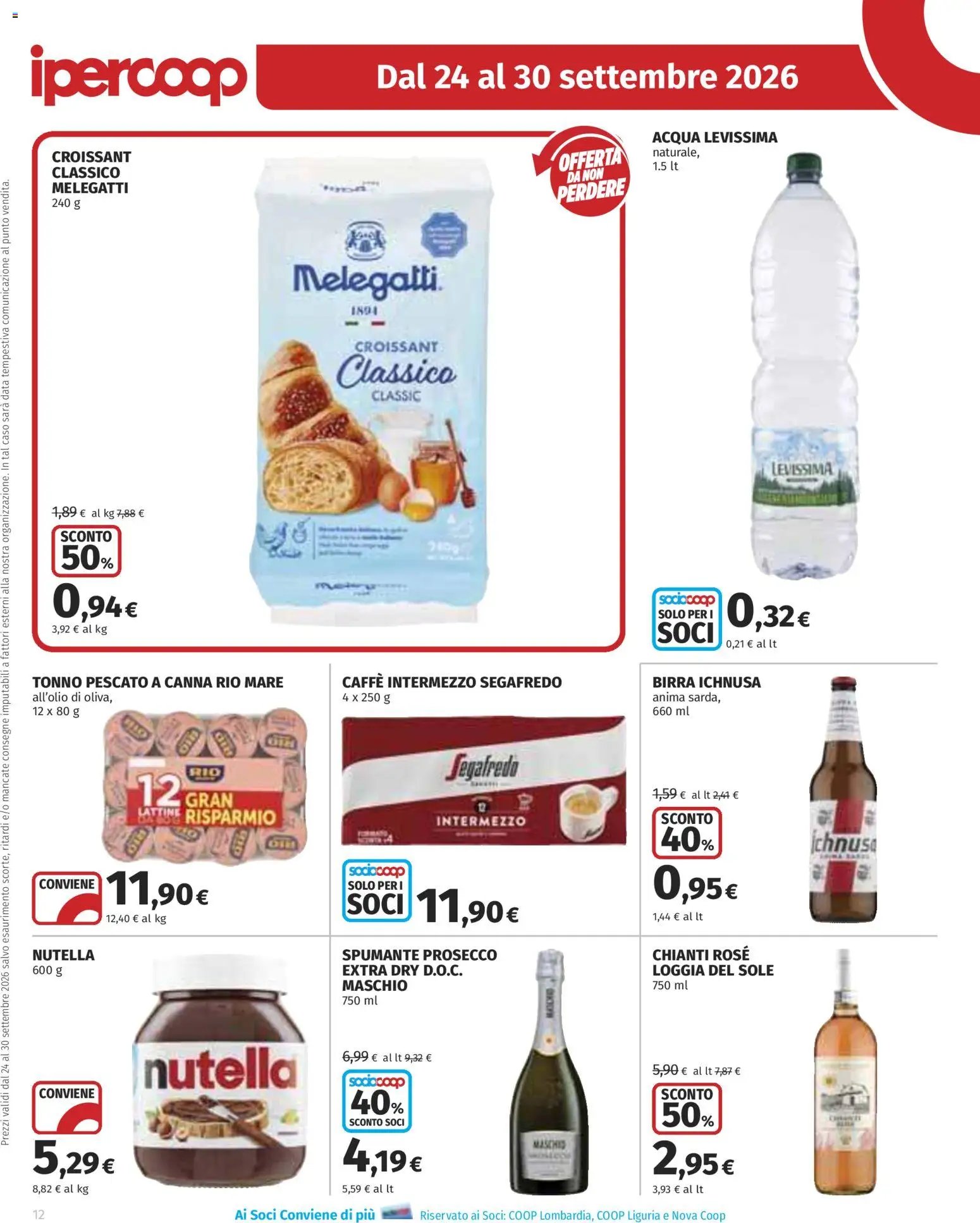 Ipercoop volantino Sottocosto Freschissimi