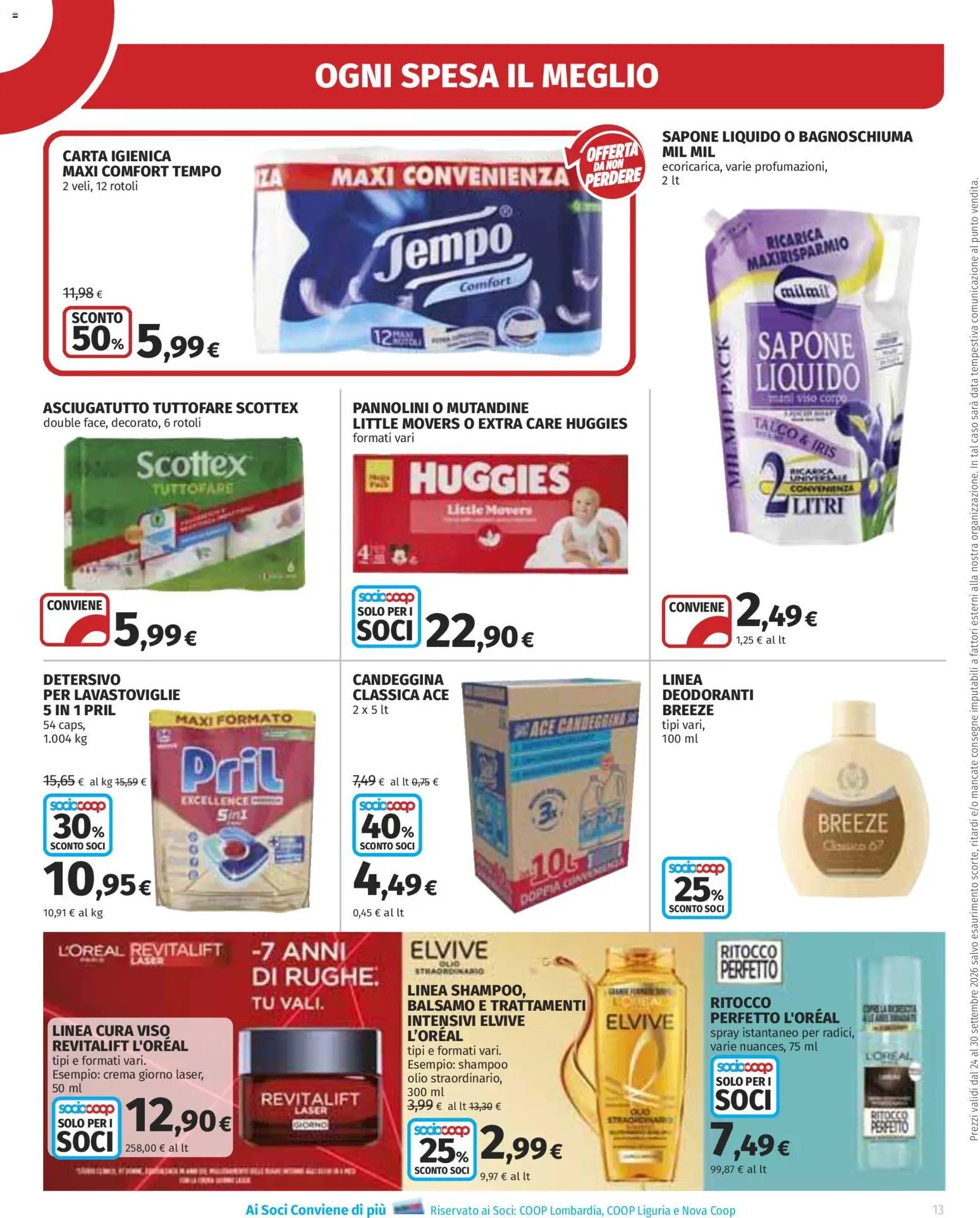 Ipercoop volantino Sottocosto Freschissimi