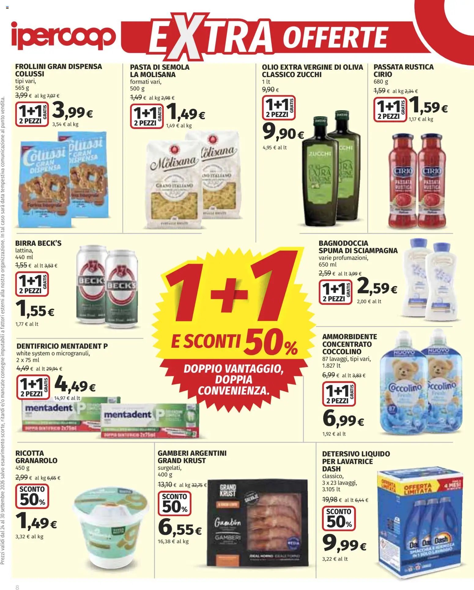 Ipercoop volantino Sottocosto Freschissimi