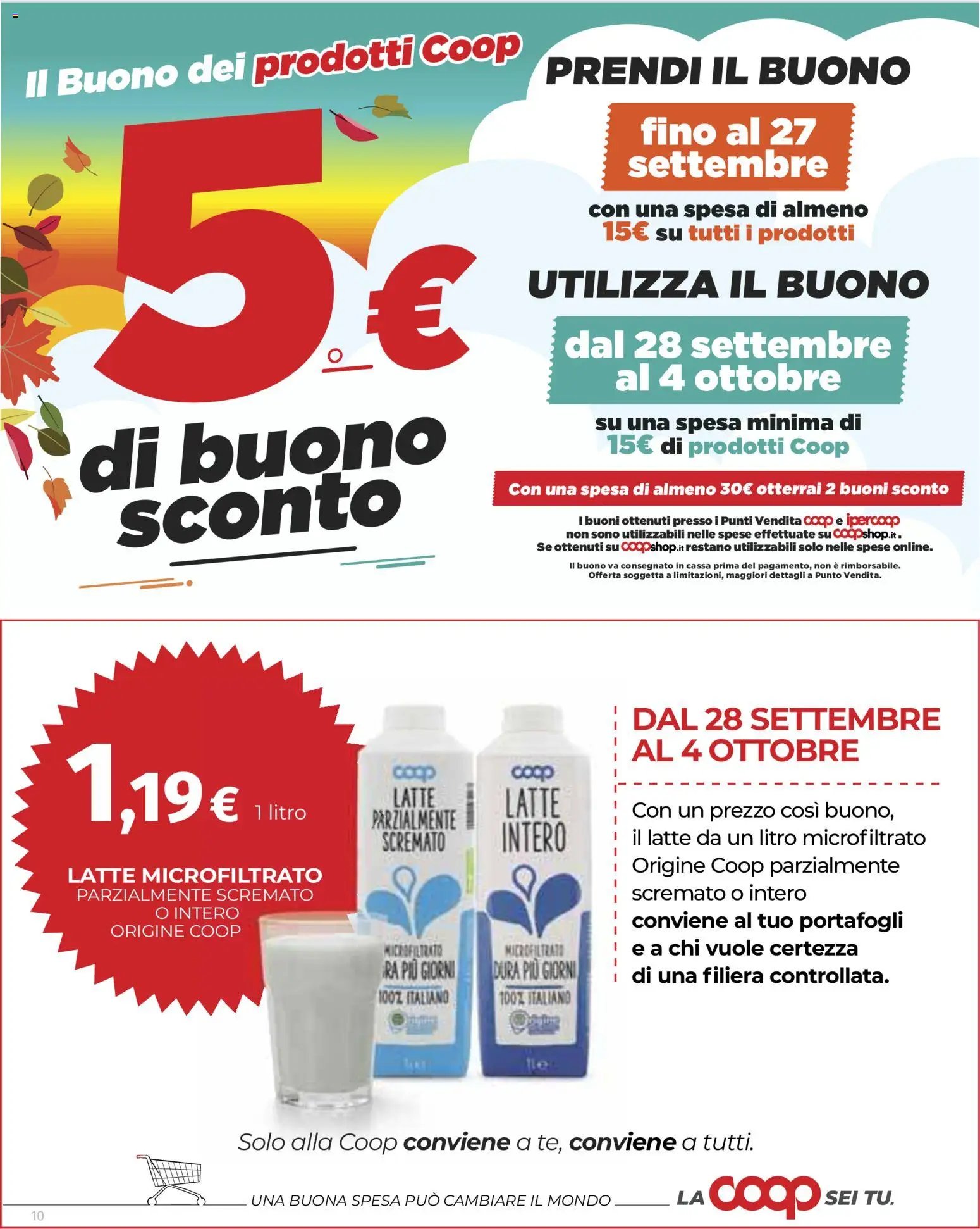 Ipercoop volantino Sottocosto Freschissimi