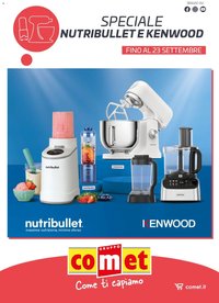 Comet volantino Kenwood e Nutribullet