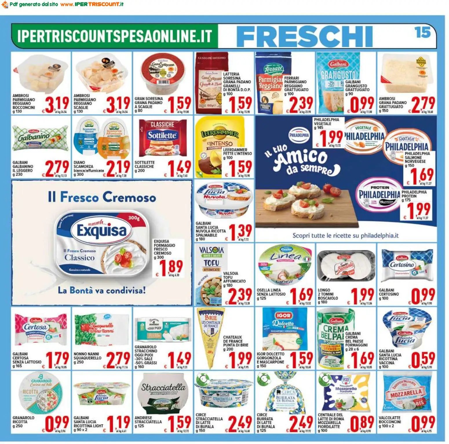 Ipertriscount volantino La Romanina
