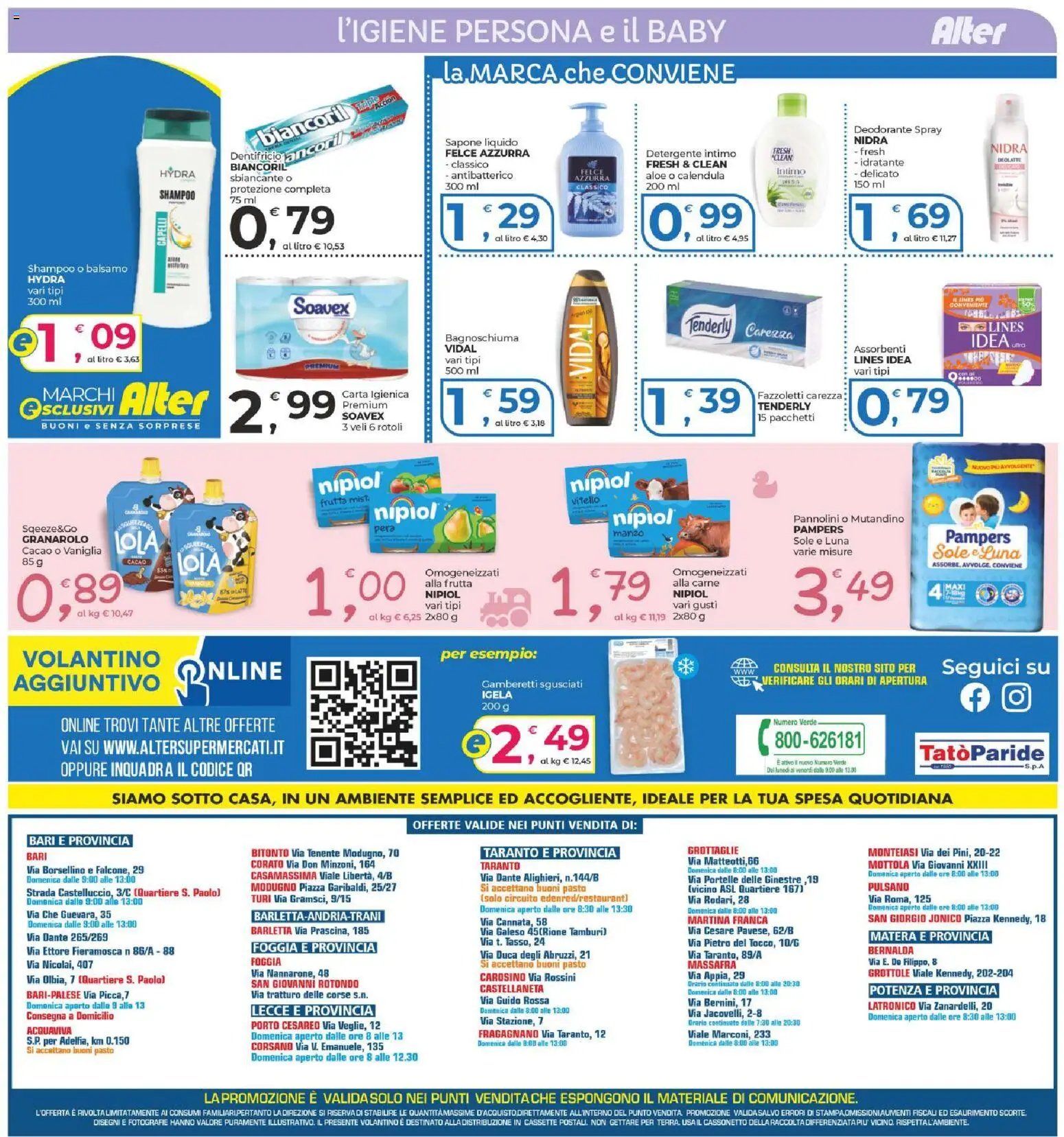 Alter Discount volantino