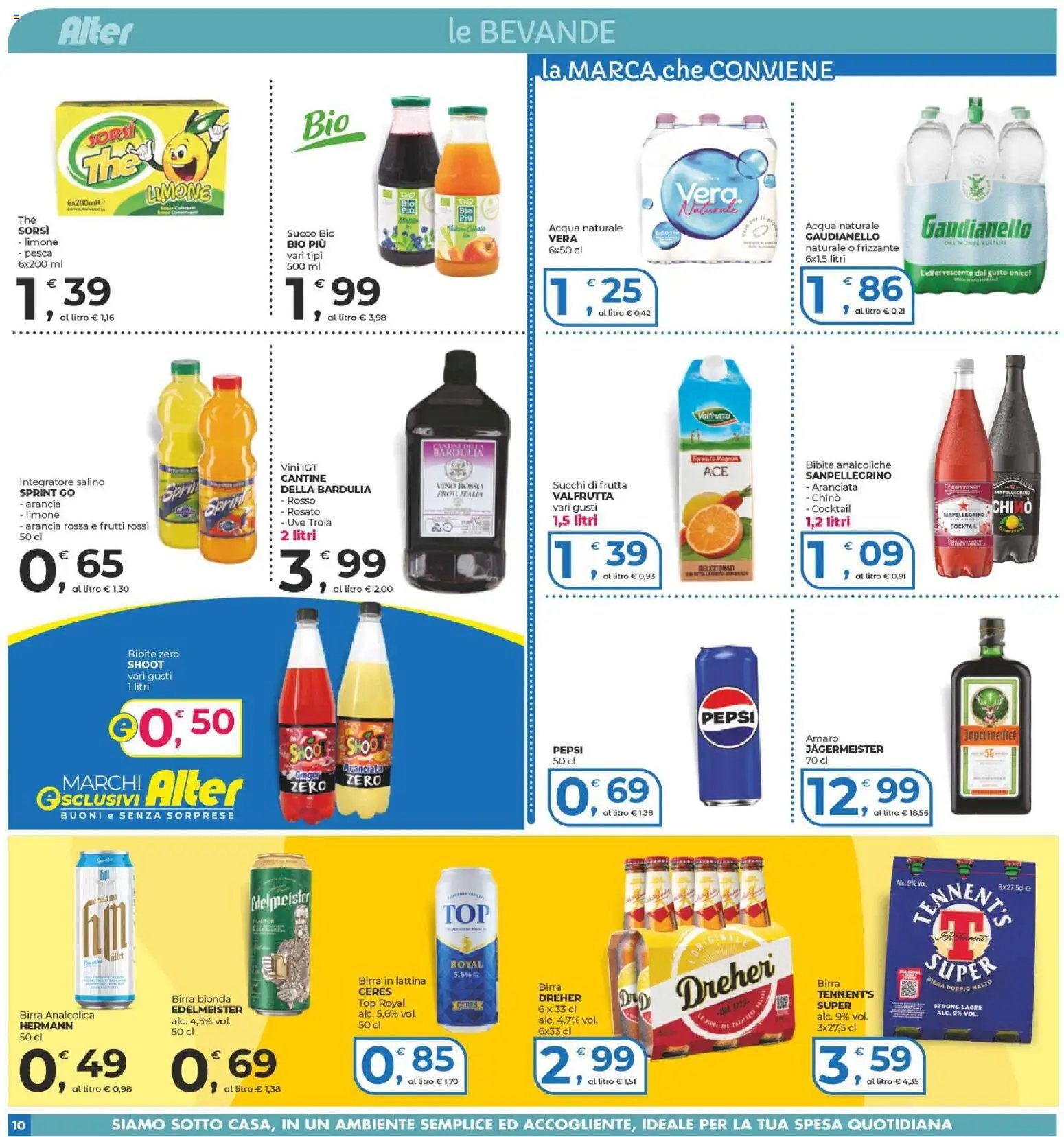 Alter Discount volantino