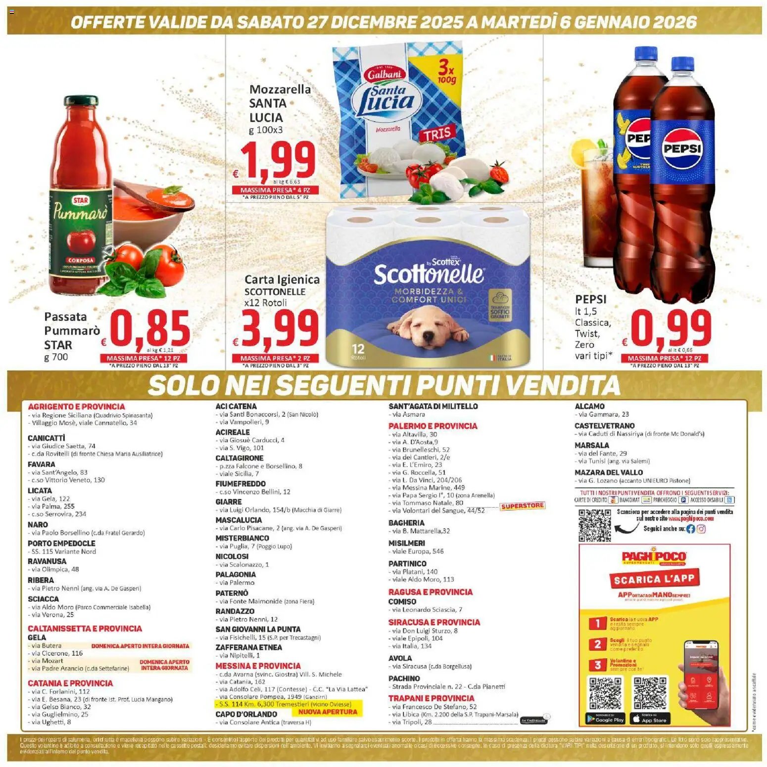 Paghi Poco Messina - Tremestieri catalogo