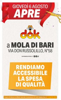 DOK volantino Riapertura Mola di Bari