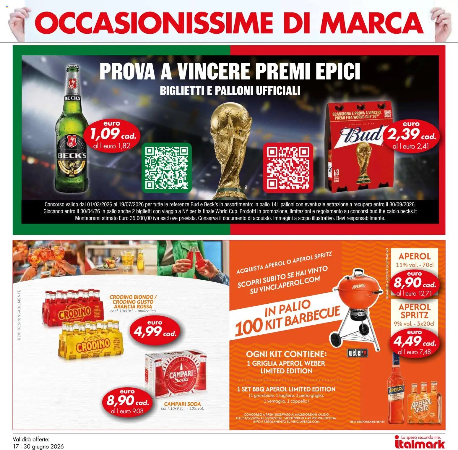 Italmark volantino Occasionissime di Marca