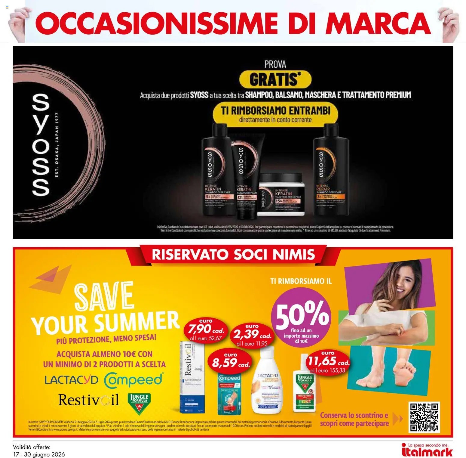 Italmark volantino Occasionissime di Marca