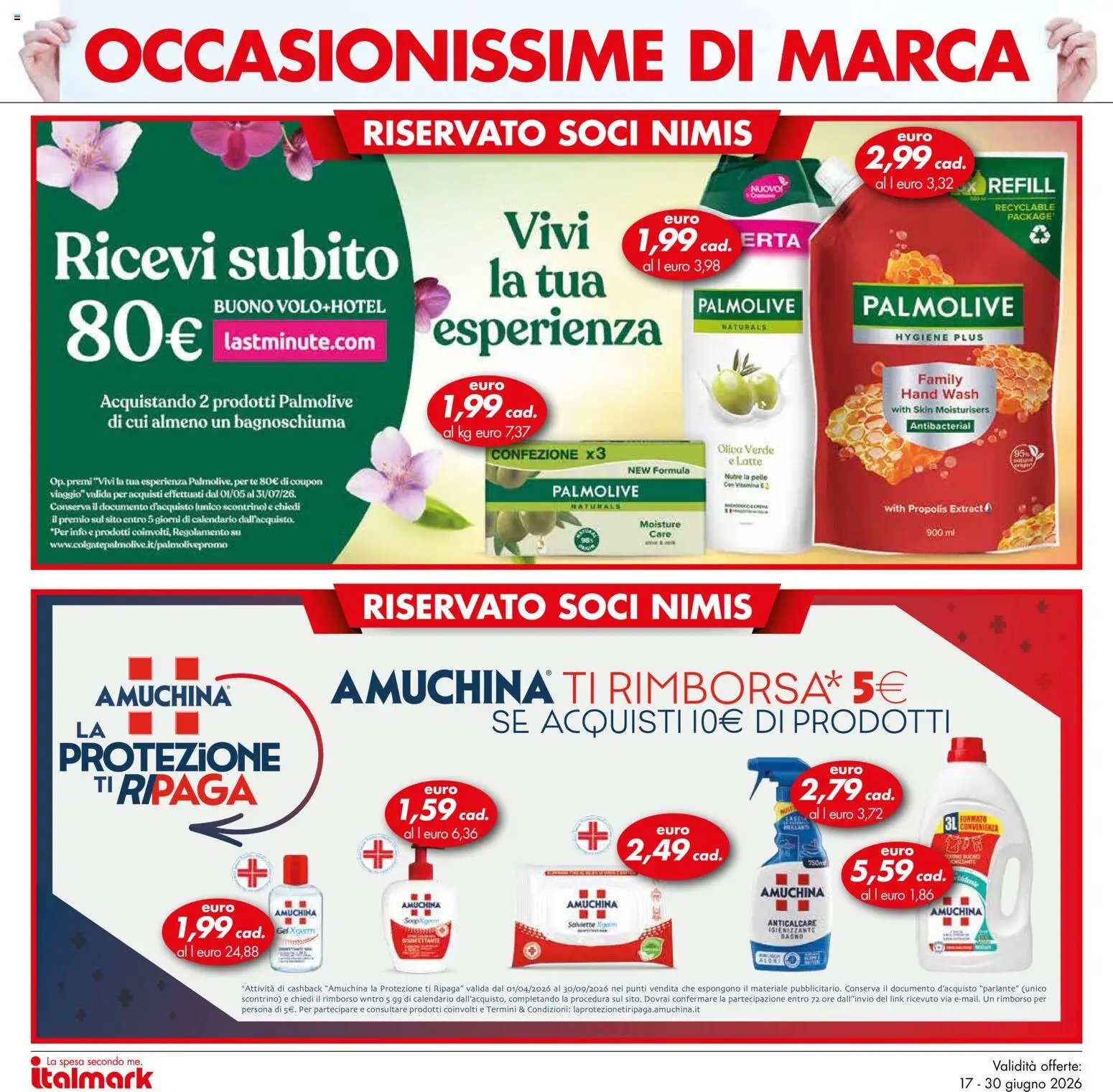 Italmark volantino Occasionissime di Marca