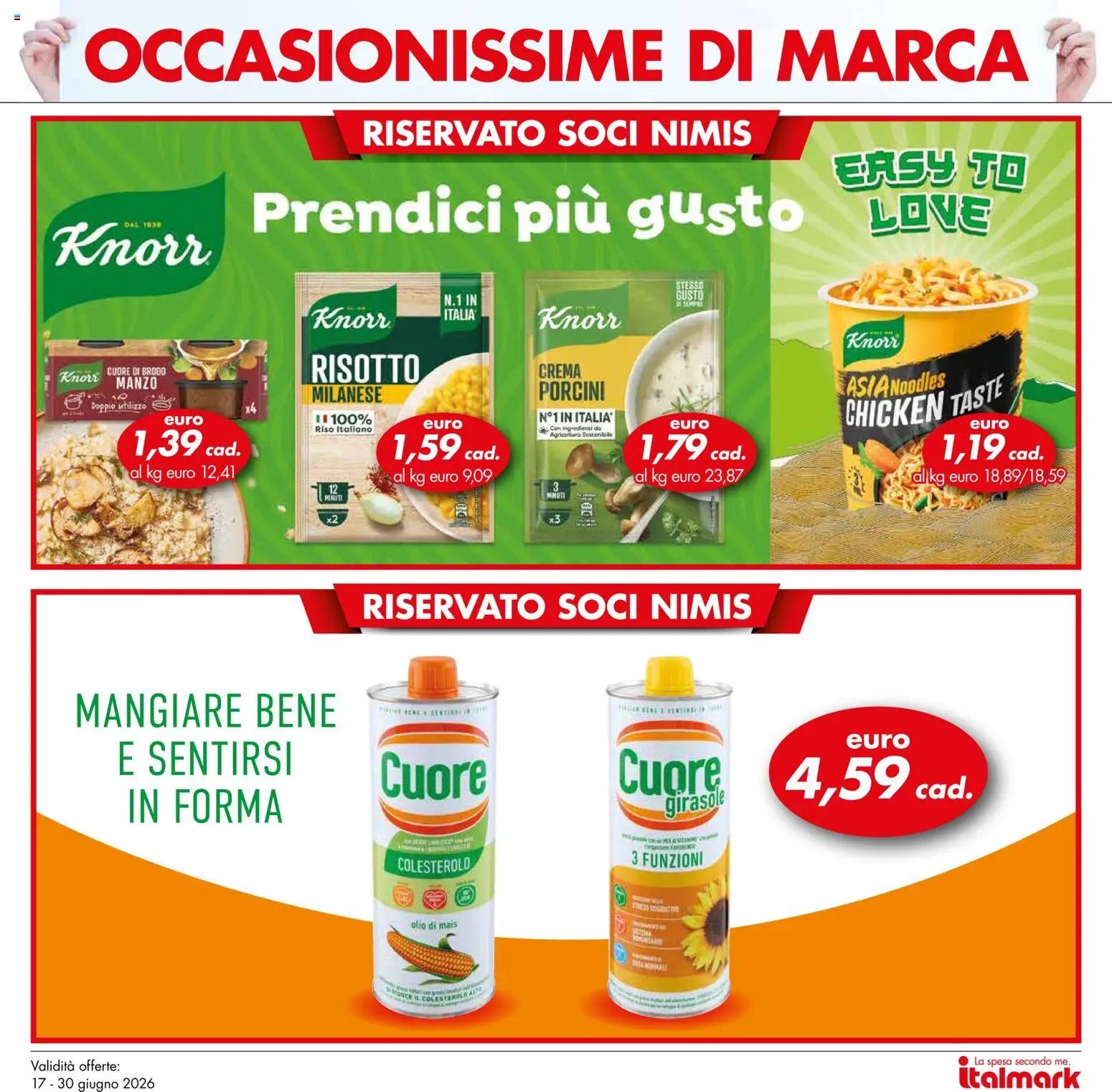 Italmark volantino Occasionissime di Marca