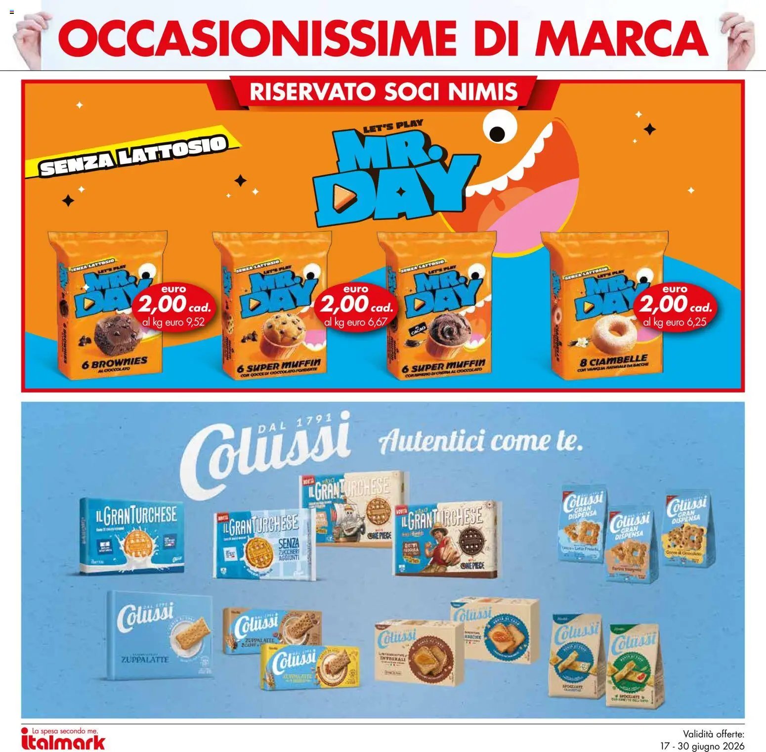 Italmark volantino Occasionissime di Marca