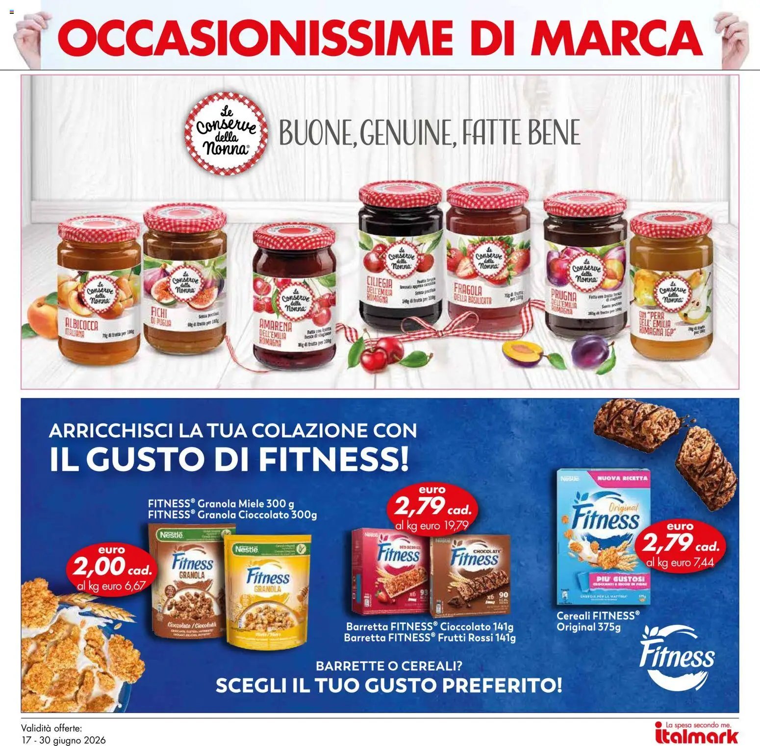 Italmark volantino Occasionissime di Marca