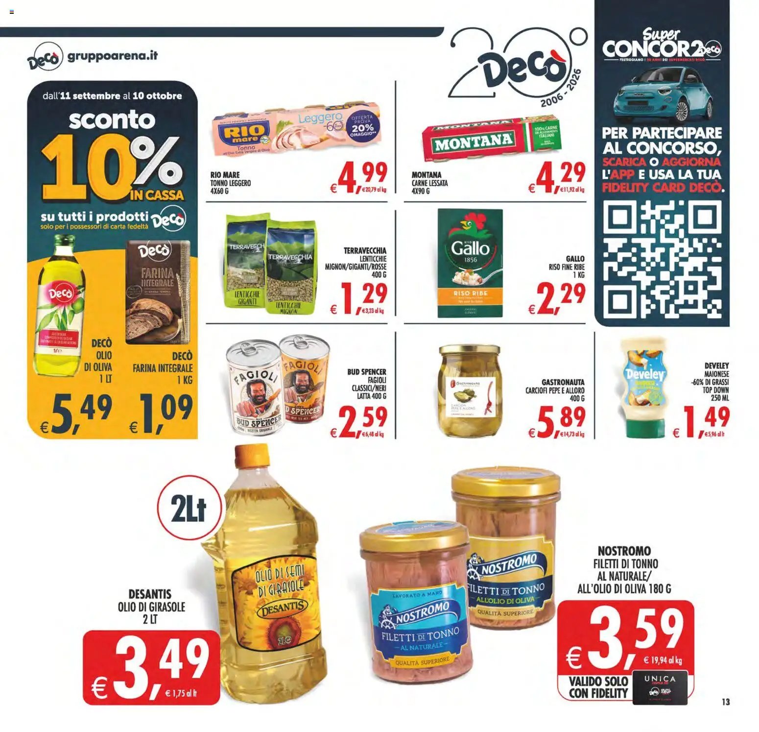 Decò volantino Maxistore, Supermercati, Local Sicilia