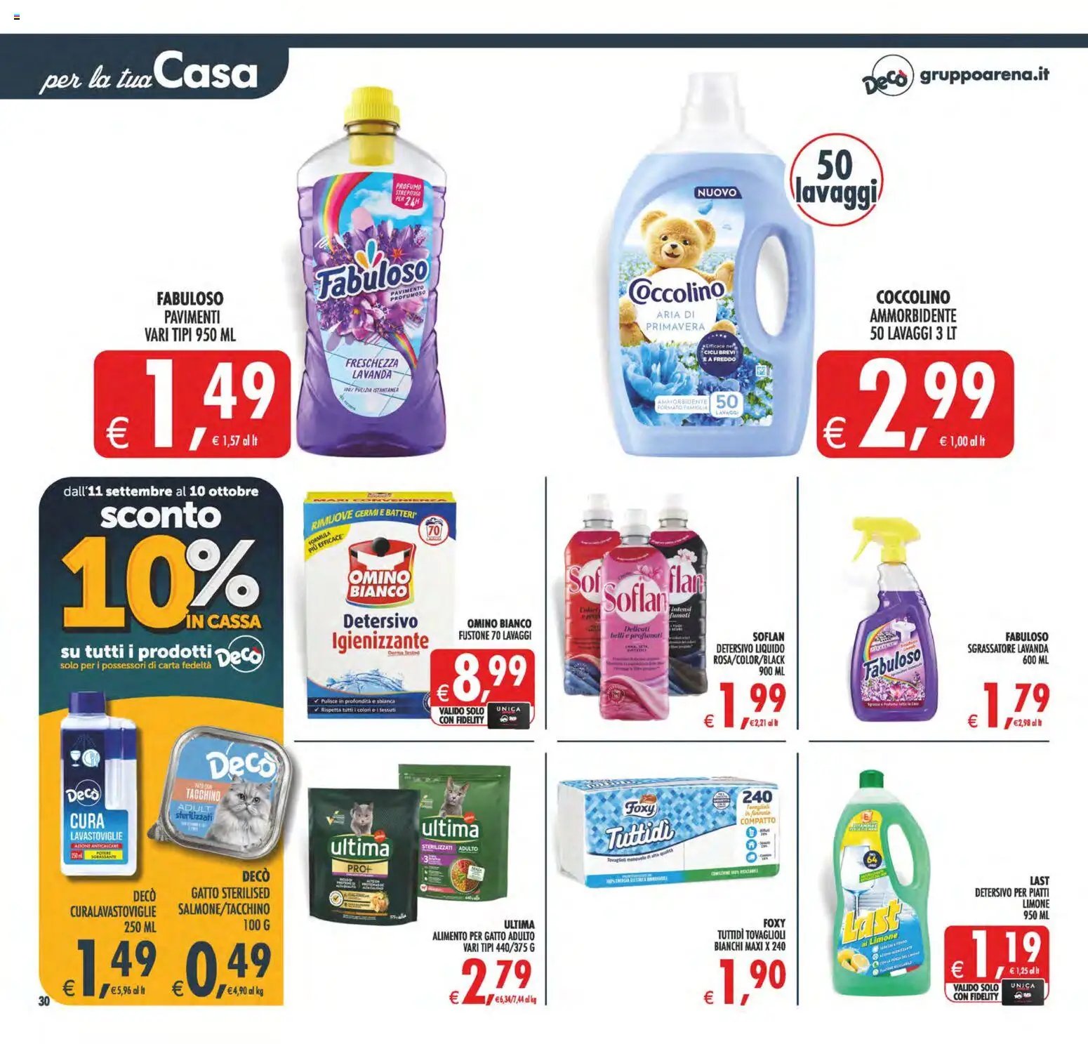 Decò volantino Maxistore, Supermercati, Local Sicilia
