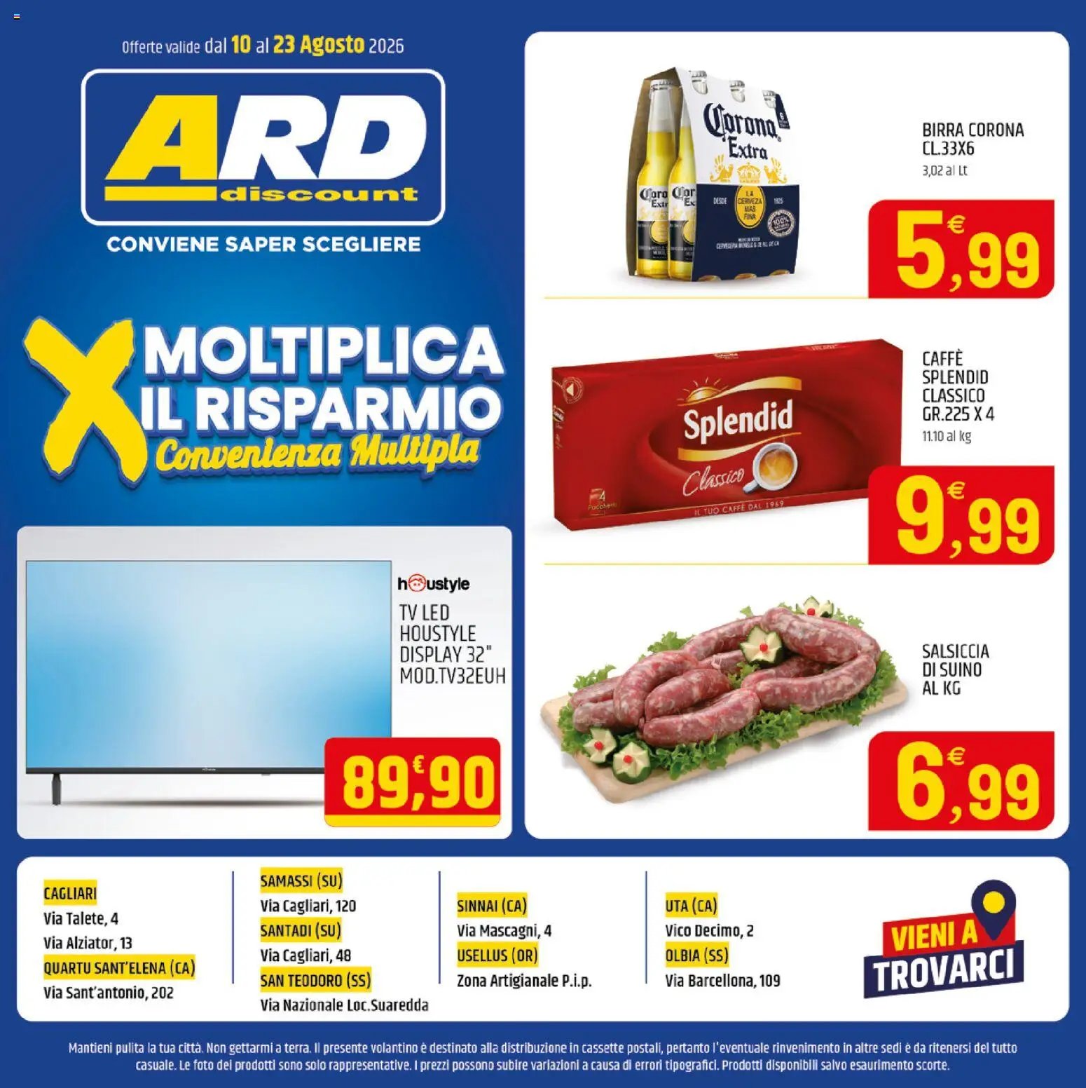 ARD Discount volantino Sardegna