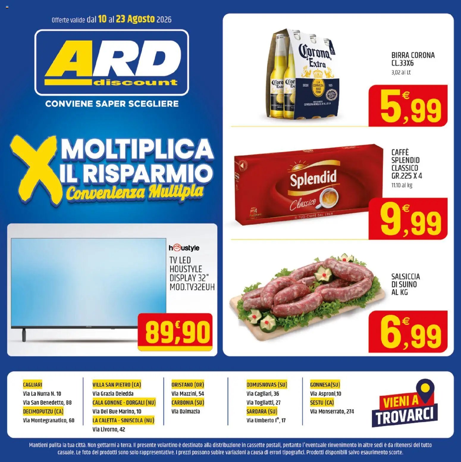 ARD Discount volantino Sardegna