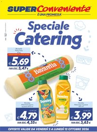 SuperConveniente volantino Catering Enna, Misterbianco