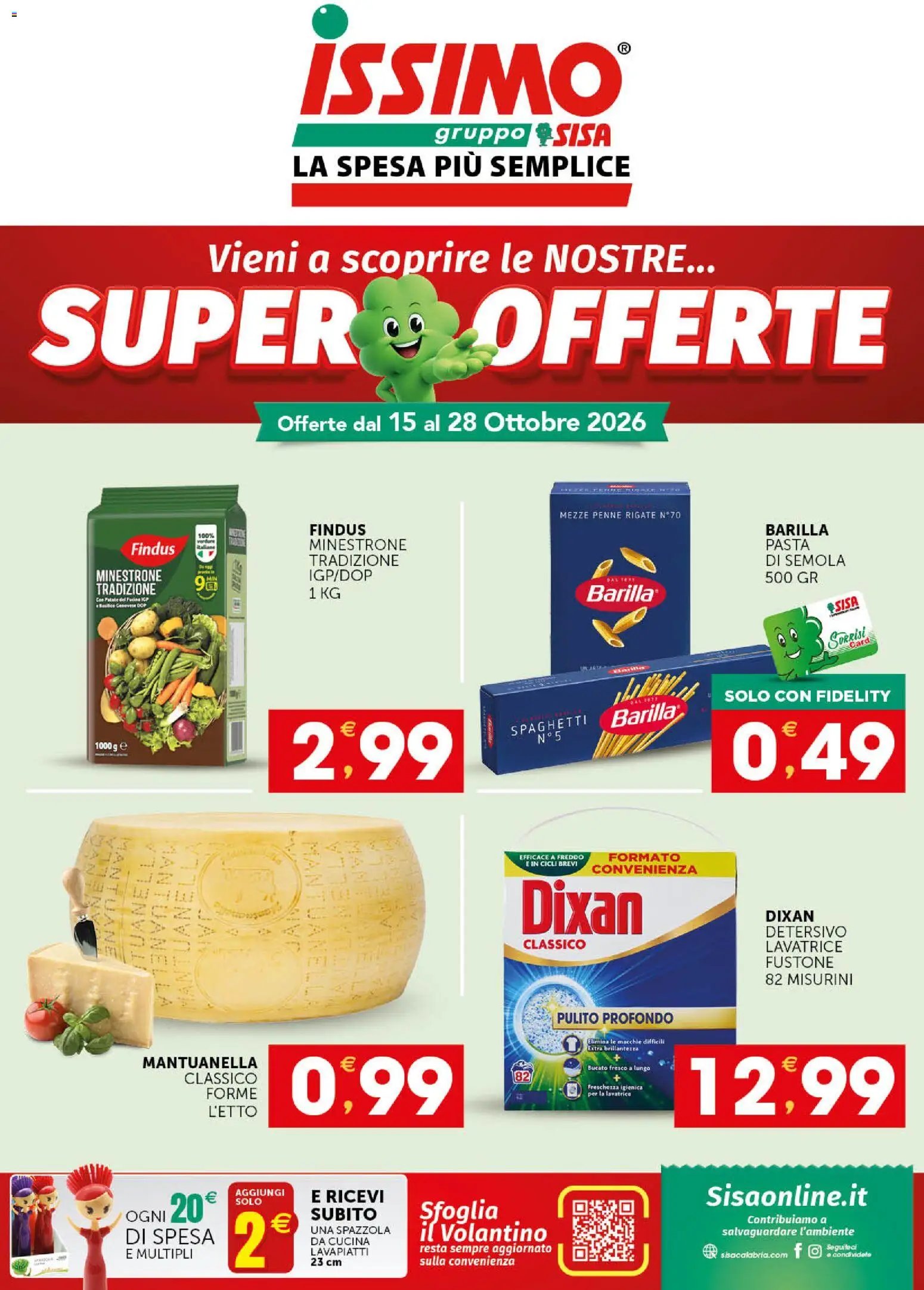 SISA volantino Issimo